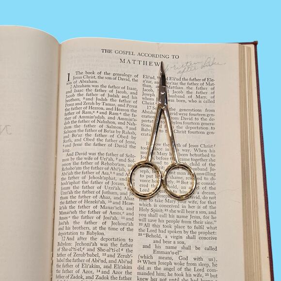 Vintage Holy Bible Revised Standard Old & New Testament 1952 Red Cover T. Nelson - Picture 8 of 16